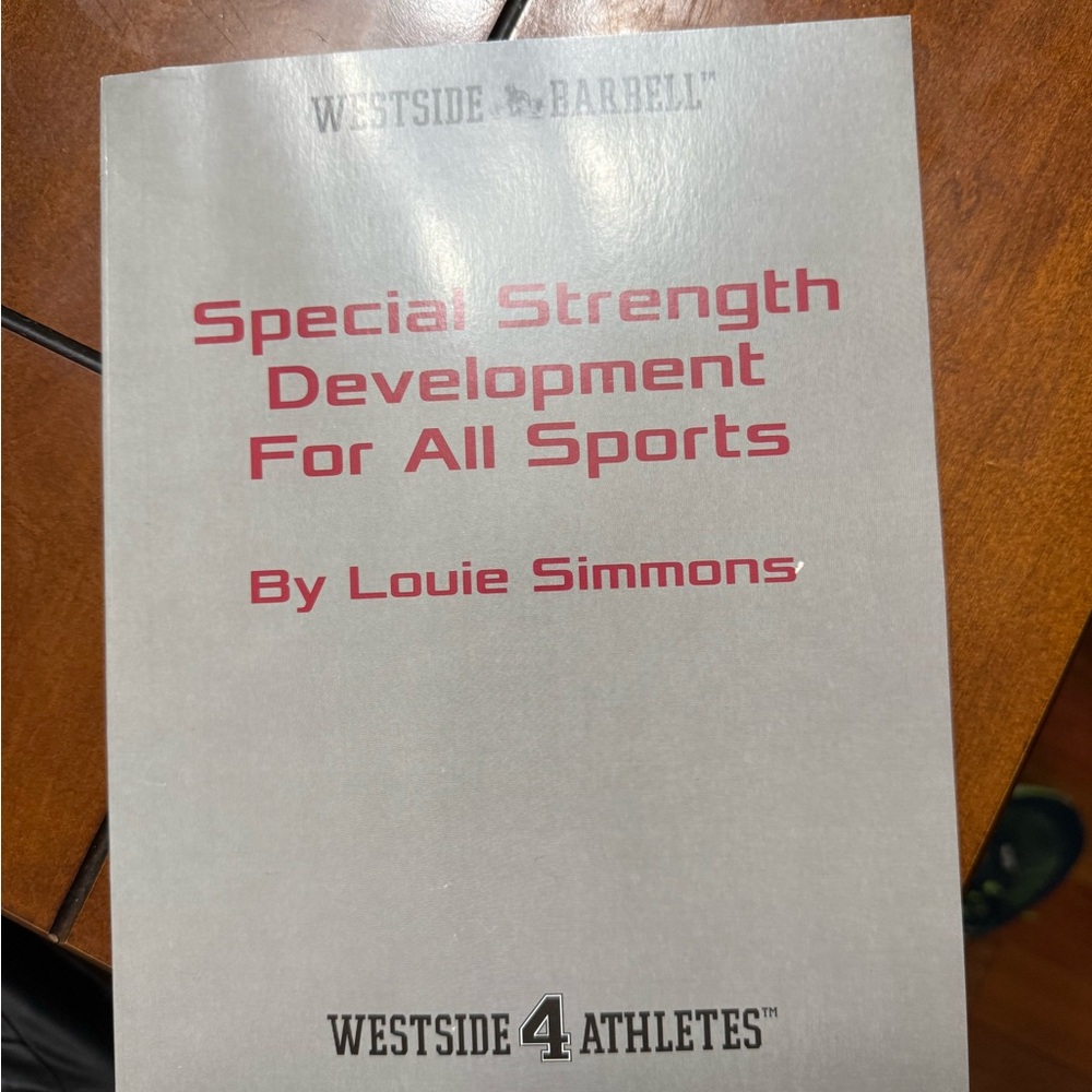 Westside Barbell Special Strength Development Book